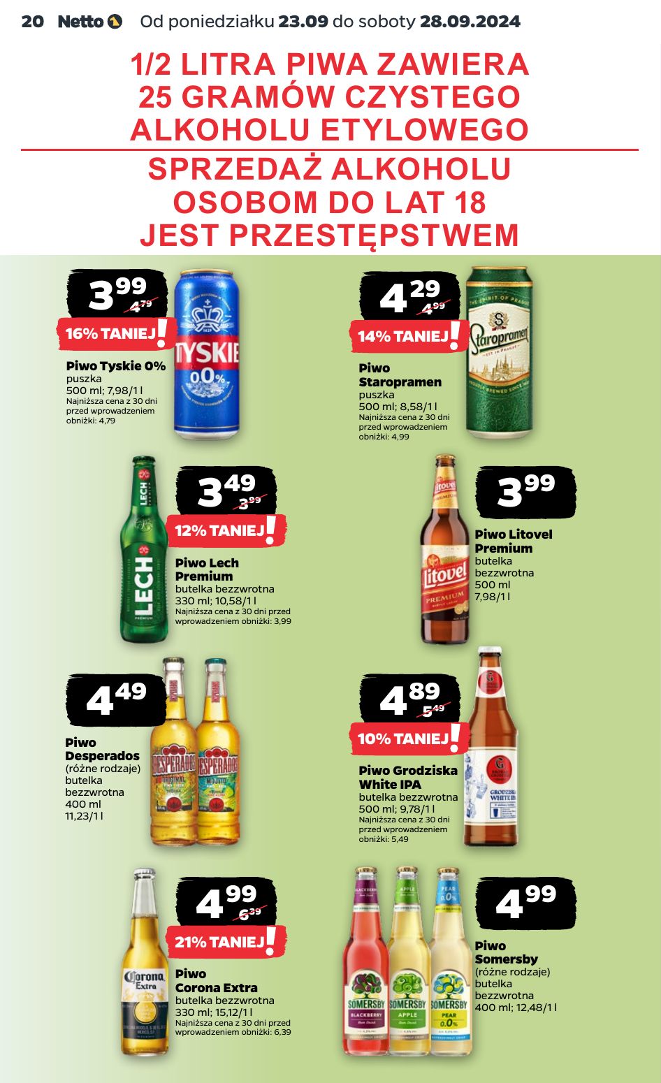 gazetka promocyjna NETTO Dyskontowe Asy - Strona 20