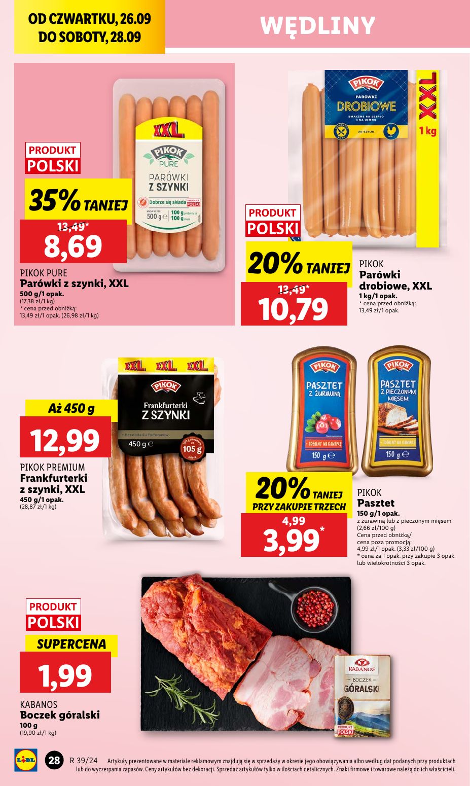 gazetka promocyjna LIDL Za pół ceny - Strona 34