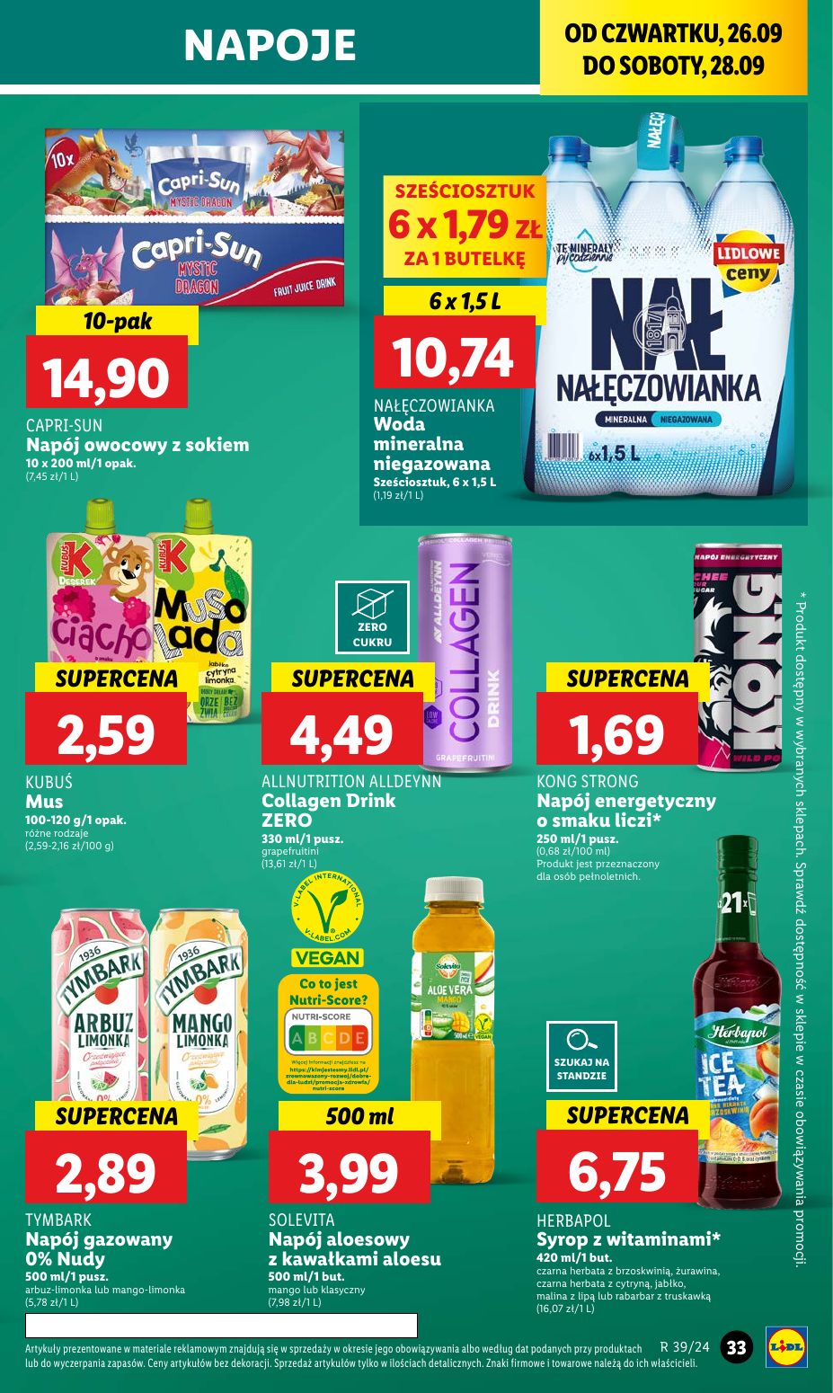 gazetka promocyjna LIDL Za pół ceny - Strona 39