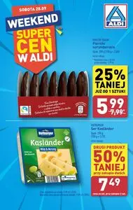 Gazetka promocyjna ALDI, ważna od 28.09.2024 do 28.09.2024.