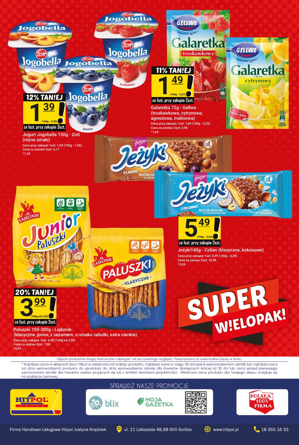 gazetka promocyjna Hitpol Gazetka promocyjna - Super wielopaki! - Strona 2