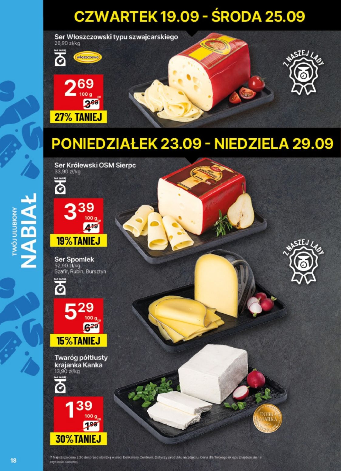 gazetka promocyjna Delikatesy Centrum Od poniedziałku - Strona 18