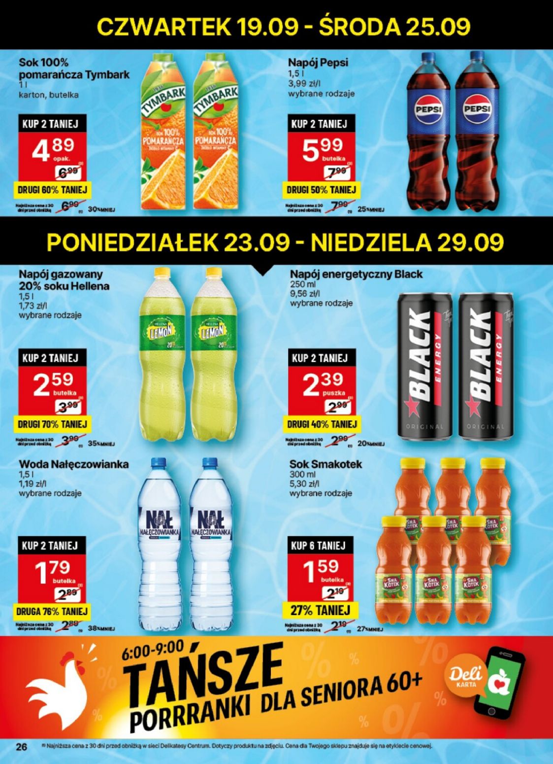 gazetka promocyjna Delikatesy Centrum Od poniedziałku - Strona 26