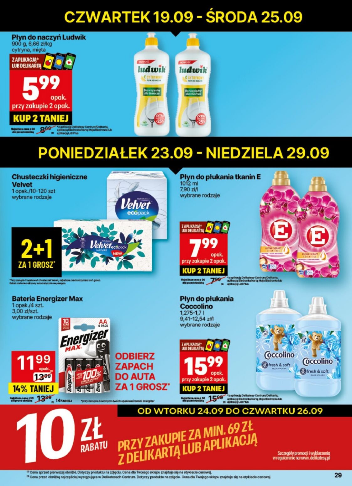 gazetka promocyjna Delikatesy Centrum Od poniedziałku - Strona 29