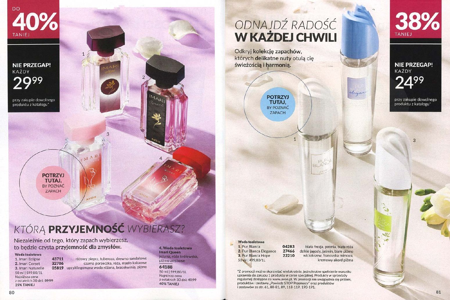 gazetka promocyjna AVON Uwolnij swoją wyjątkowość - Strona 41