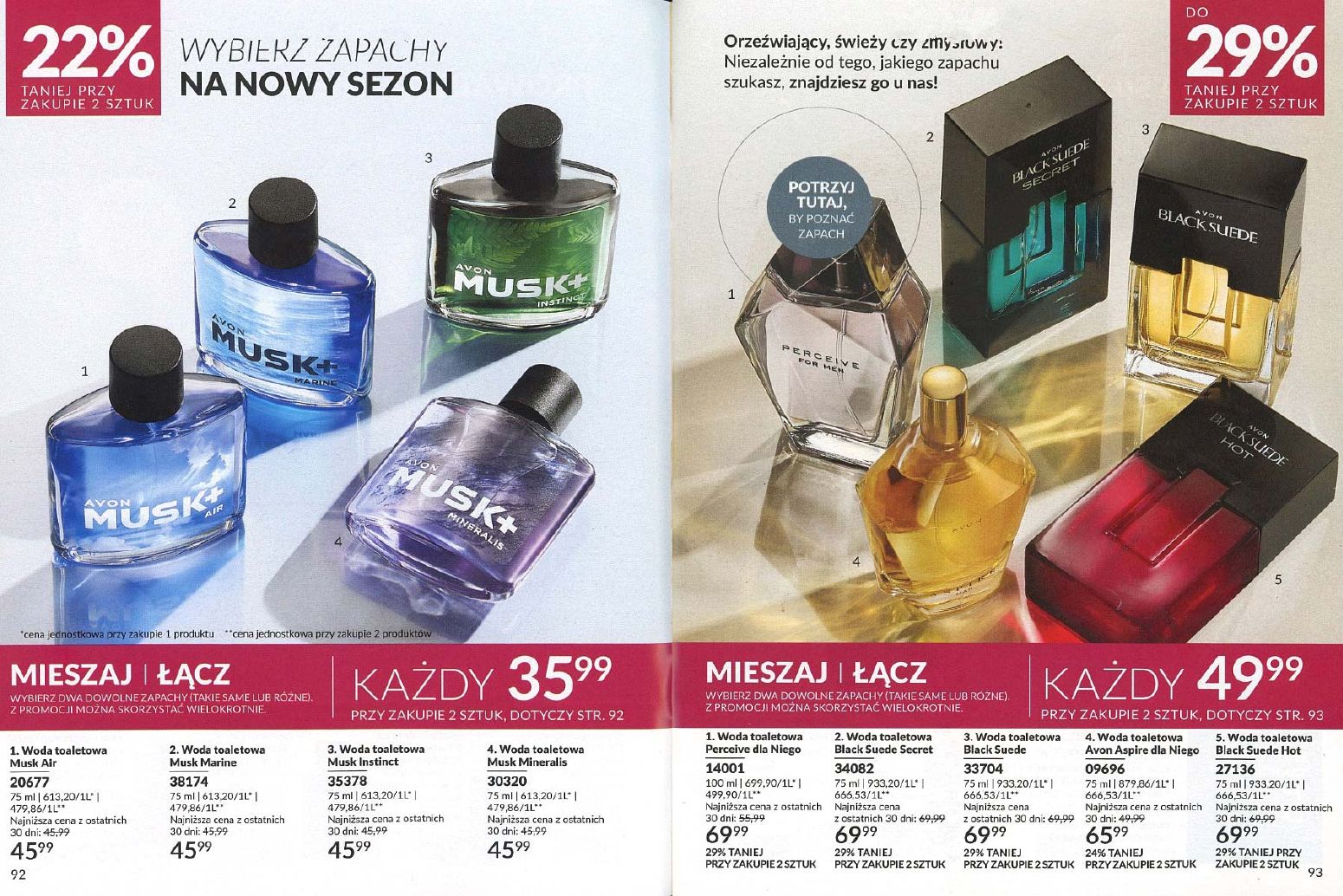 gazetka promocyjna AVON Uwolnij swoją wyjątkowość - Strona 47