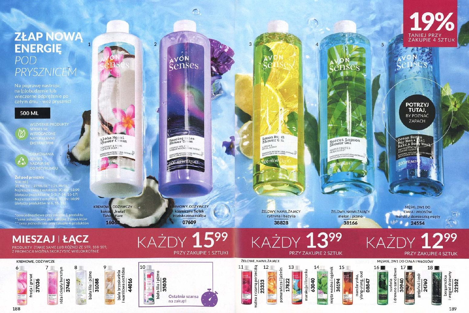 gazetka promocyjna AVON Uwolnij swoją wyjątkowość - Strona 95