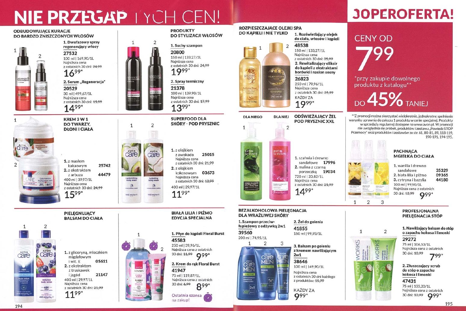 gazetka promocyjna AVON Uwolnij swoją wyjątkowość - Strona 98