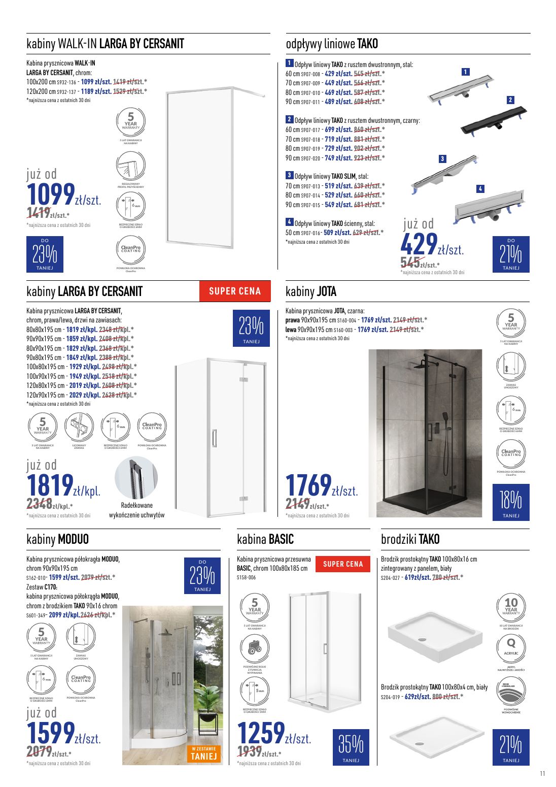 gazetka promocyjna Cersanit  - Strona 11