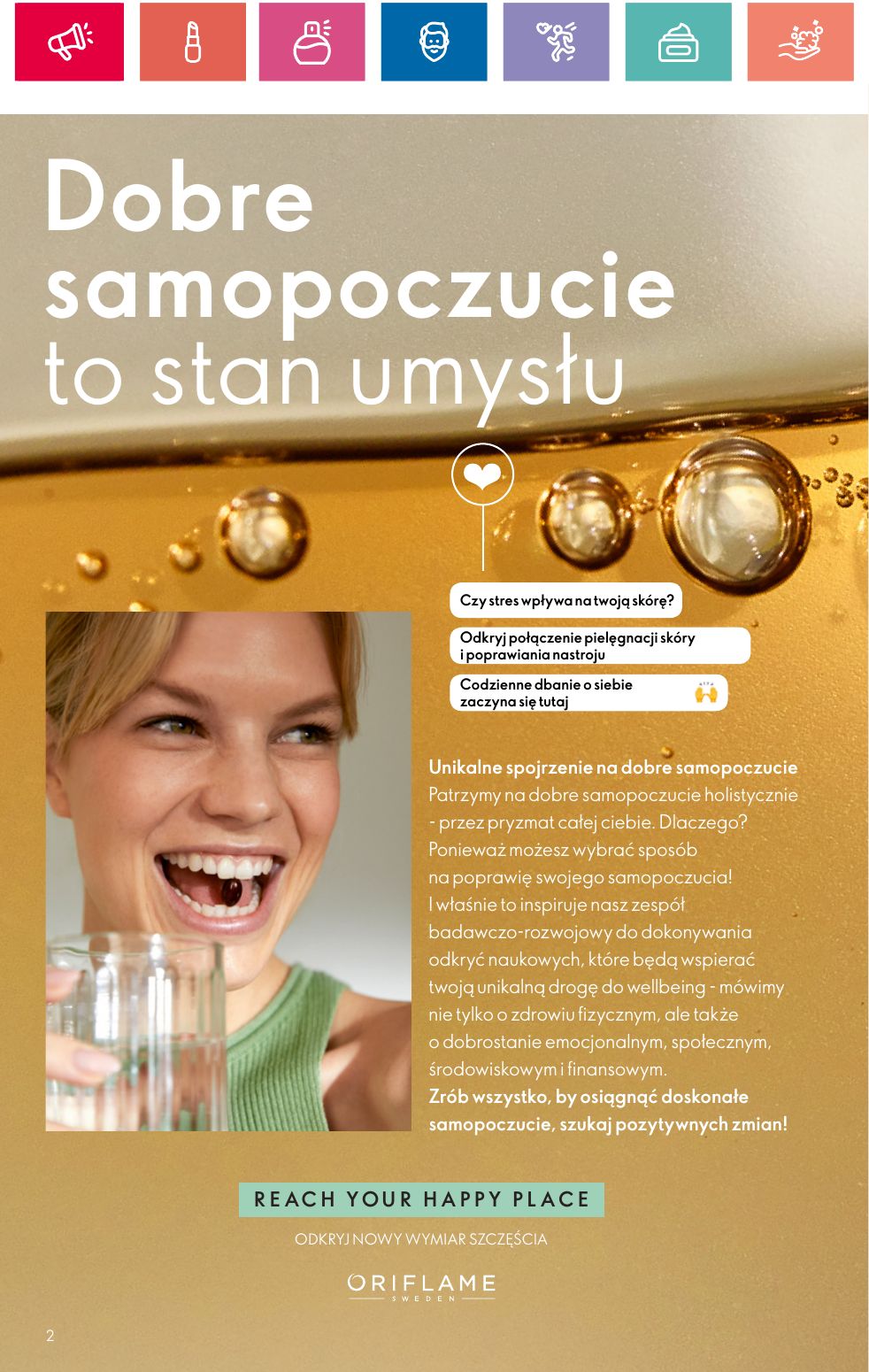 gazetka promocyjna ORIFLAME Piękno dobrego samopoczucia - Strona 2