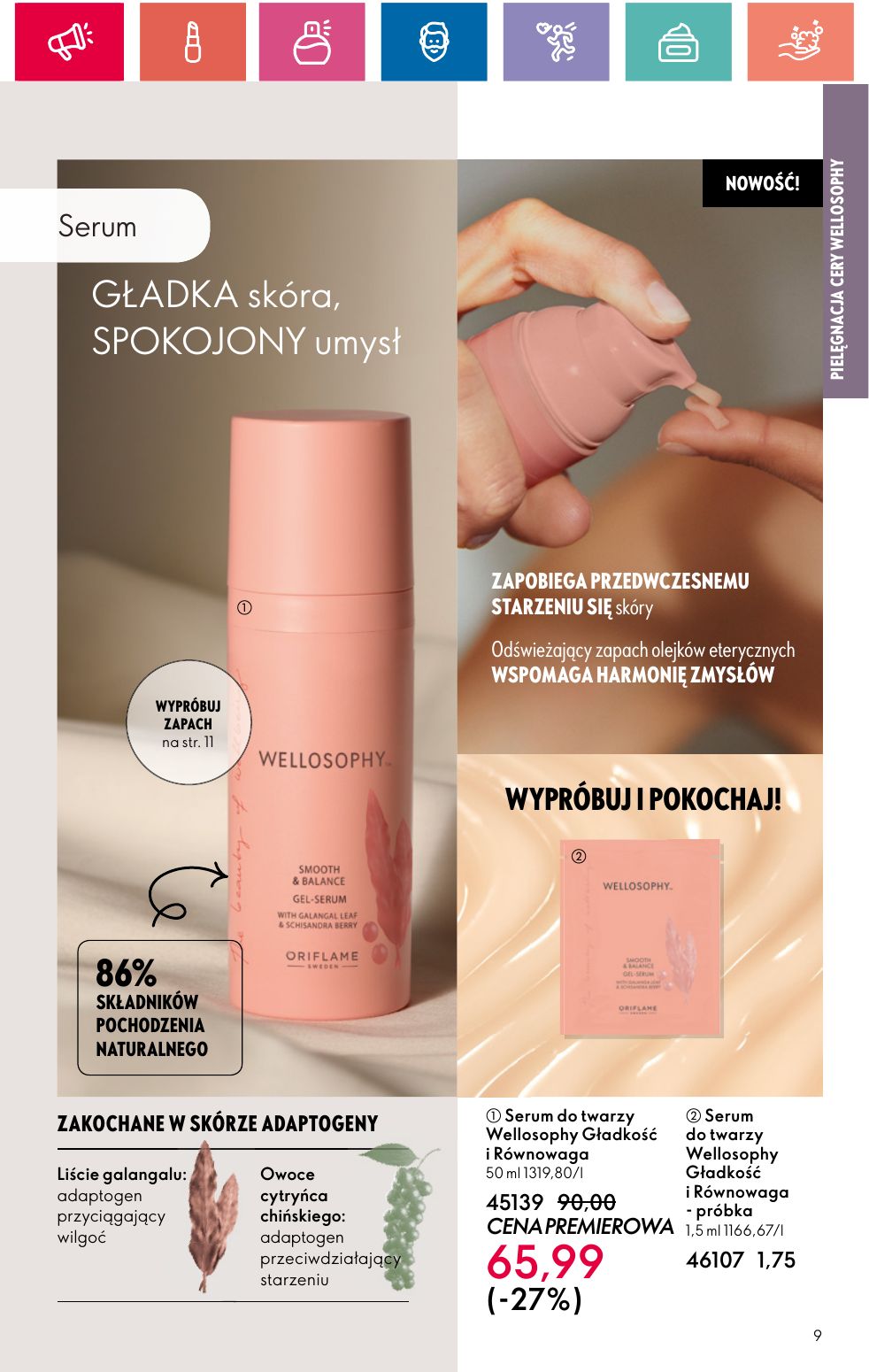 gazetka promocyjna ORIFLAME Piękno dobrego samopoczucia - Strona 9