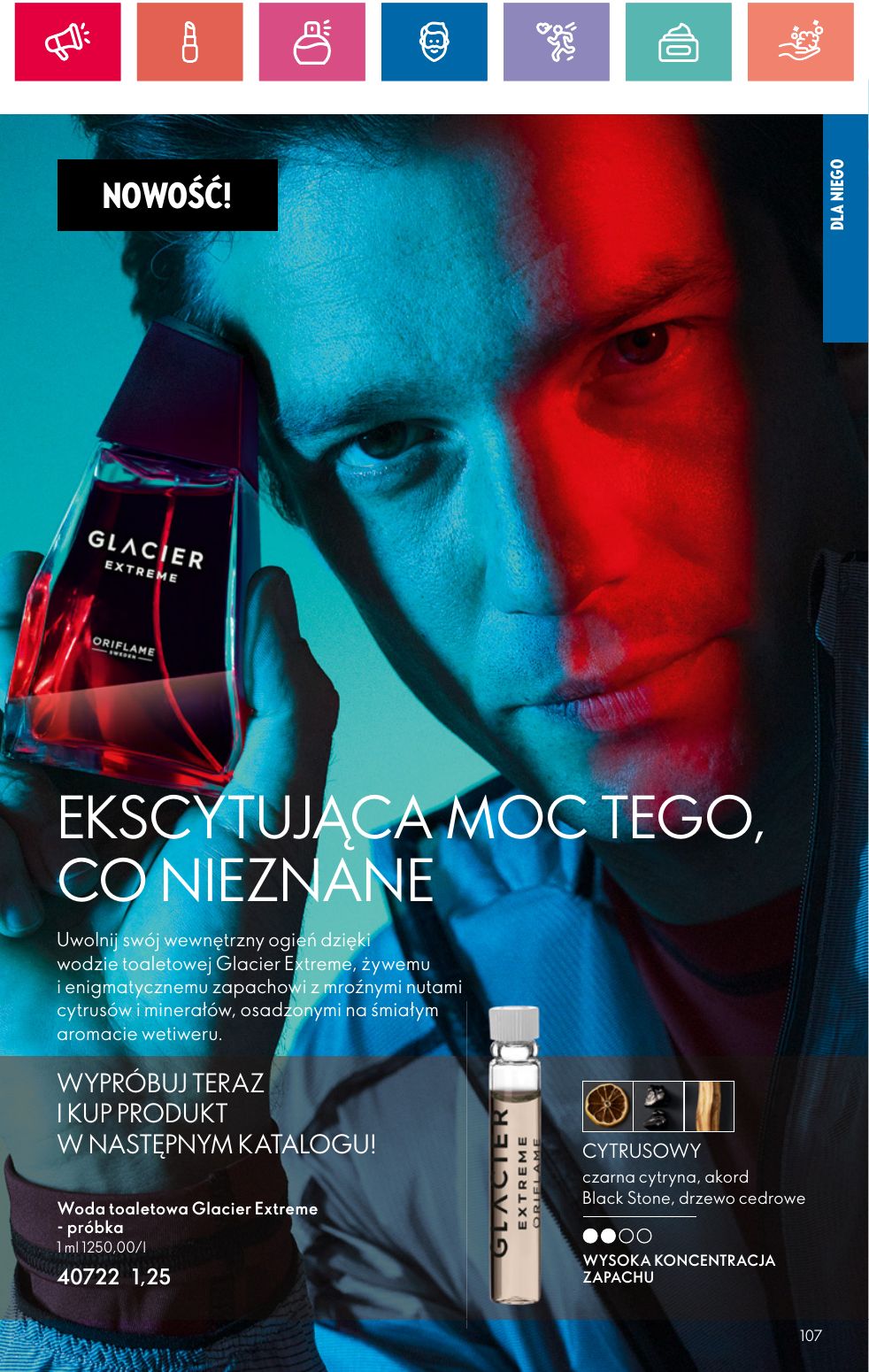 gazetka promocyjna ORIFLAME Piękno dobrego samopoczucia - Strona 107