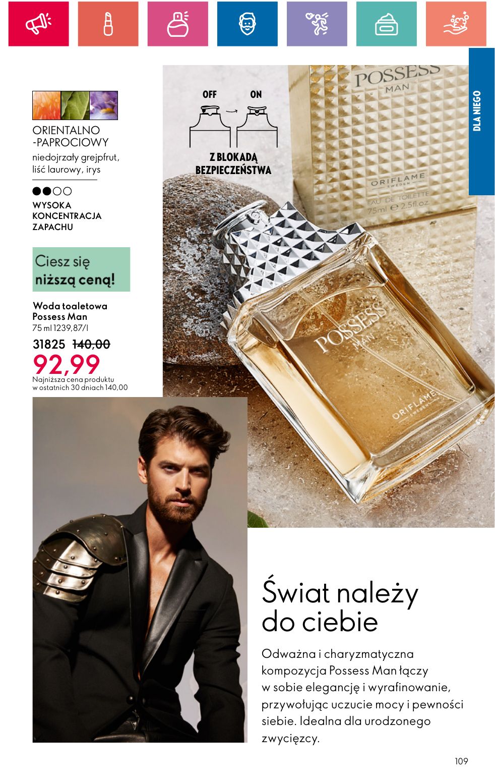 gazetka promocyjna ORIFLAME Piękno dobrego samopoczucia - Strona 109