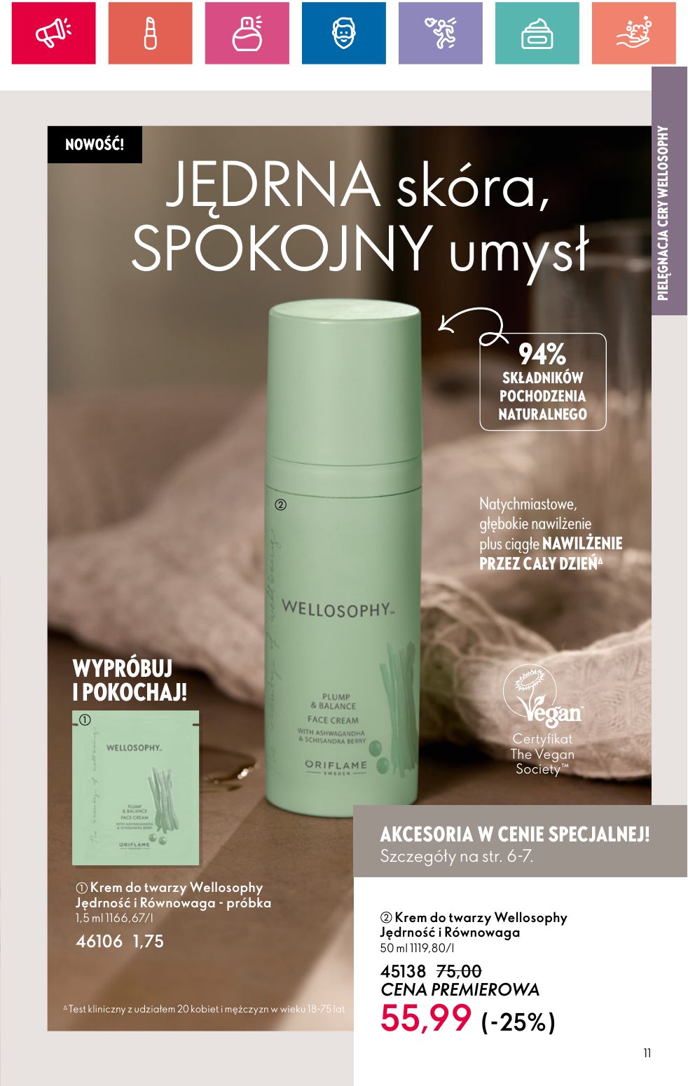 gazetka promocyjna ORIFLAME Piękno dobrego samopoczucia - Strona 11