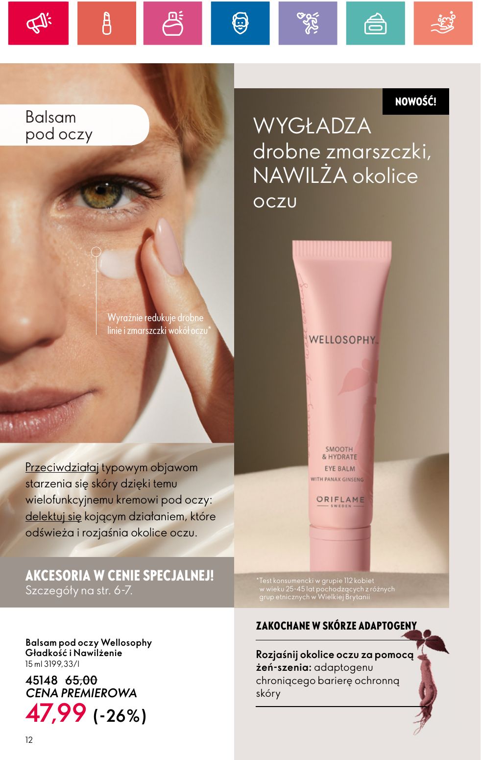 gazetka promocyjna ORIFLAME Piękno dobrego samopoczucia - Strona 12