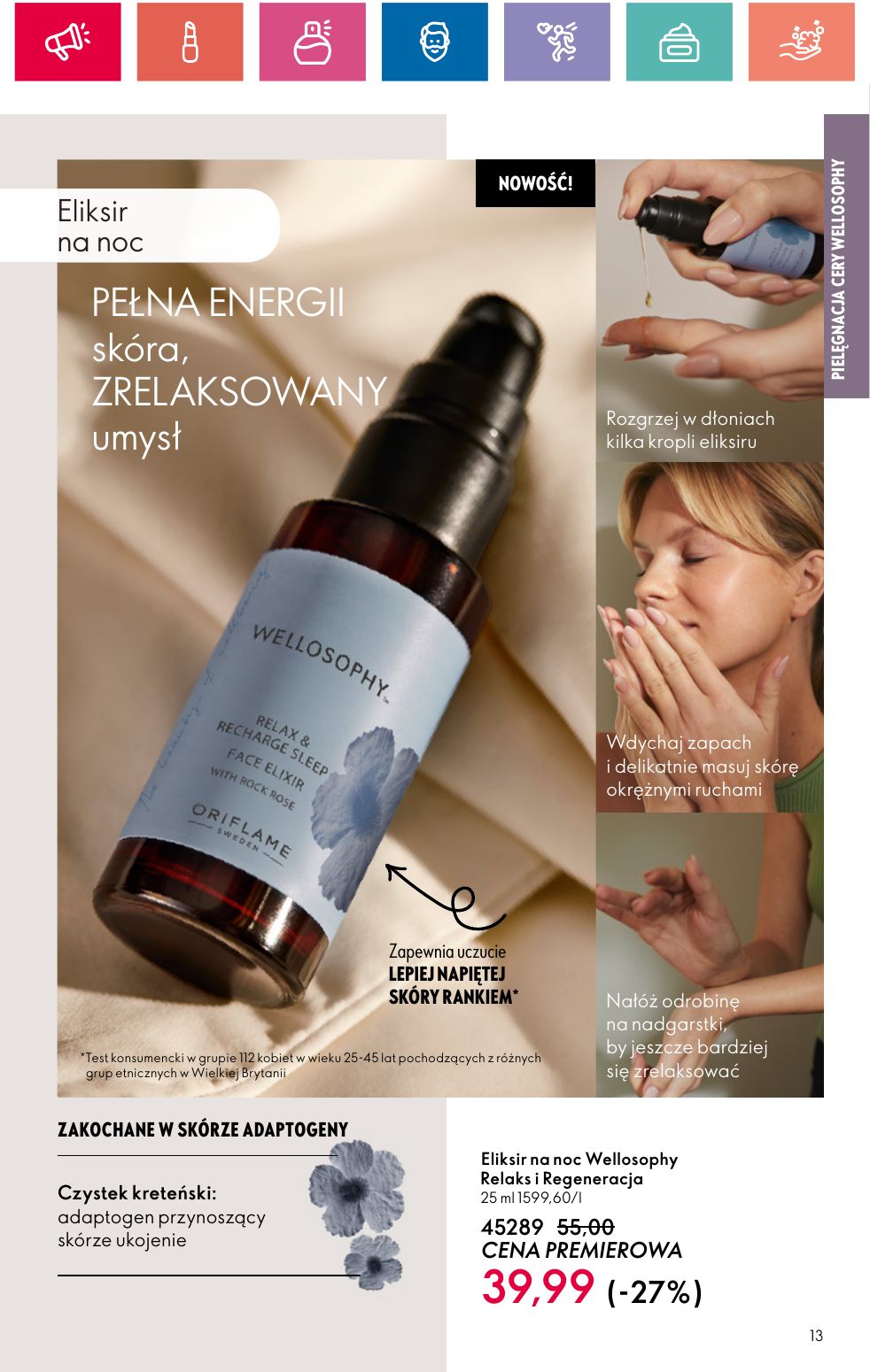 gazetka promocyjna ORIFLAME Piękno dobrego samopoczucia - Strona 13