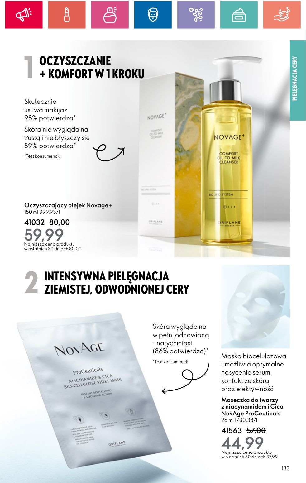 gazetka promocyjna ORIFLAME Piękno dobrego samopoczucia - Strona 133