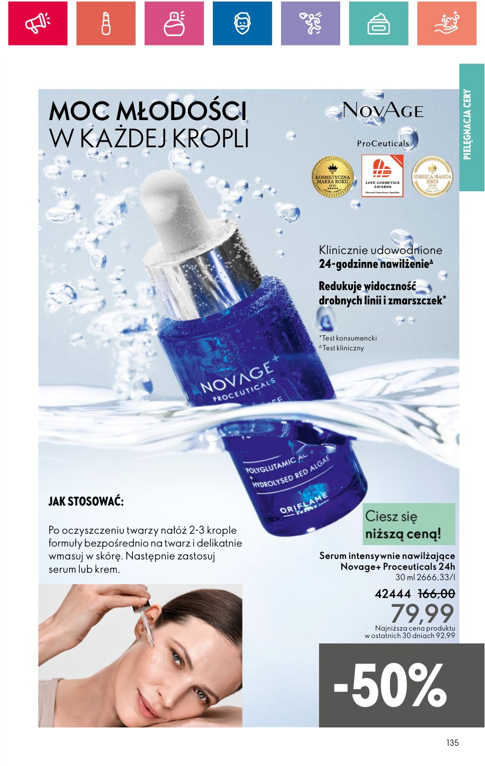 gazetka promocyjna ORIFLAME Piękno dobrego samopoczucia - Strona 135