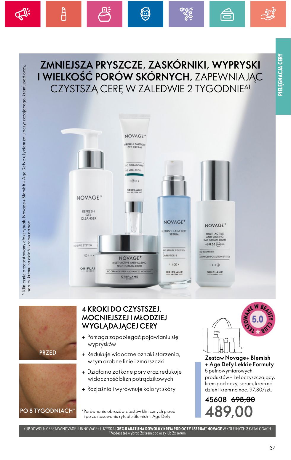 gazetka promocyjna ORIFLAME Piękno dobrego samopoczucia - Strona 137