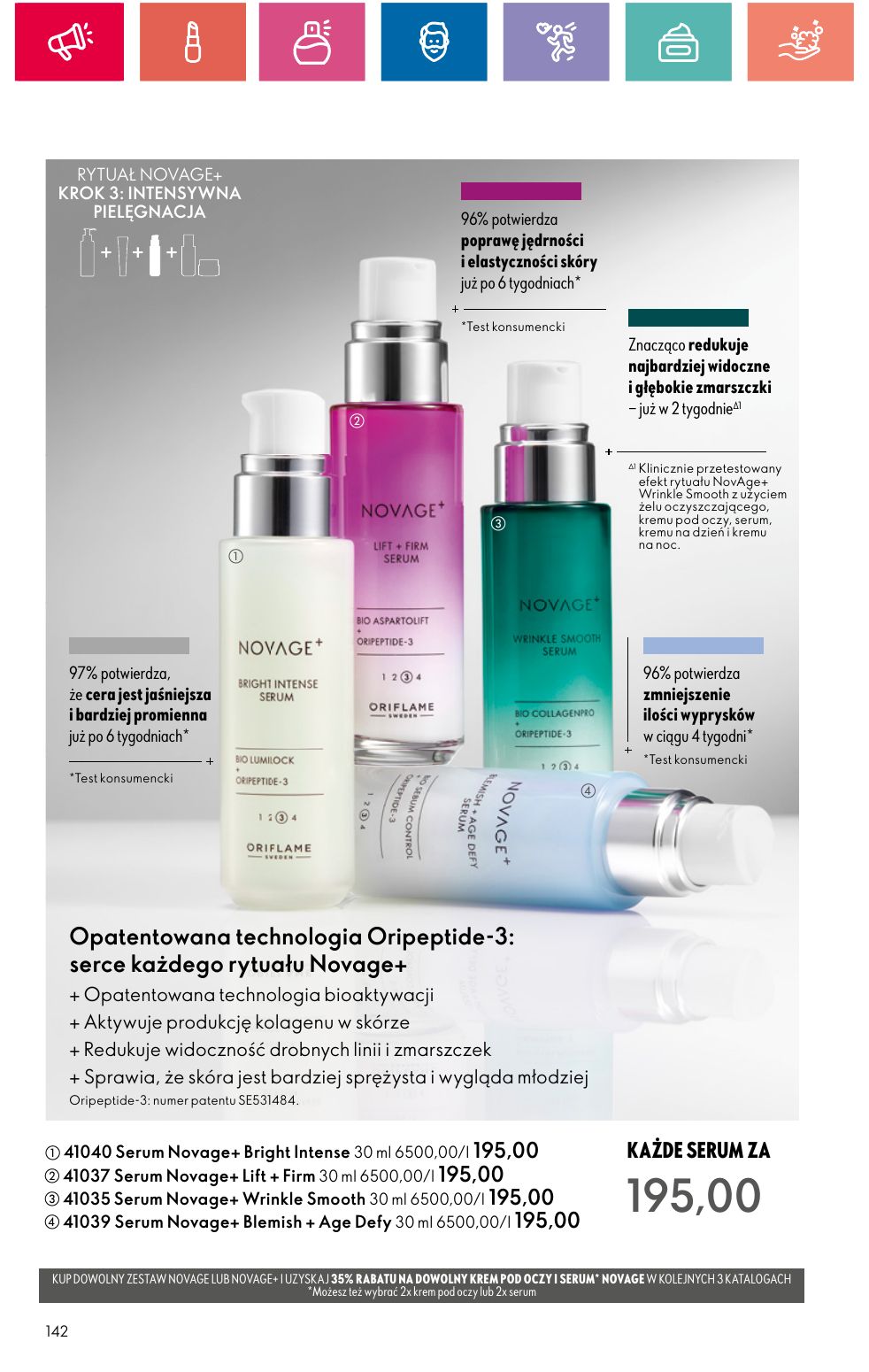 gazetka promocyjna ORIFLAME Piękno dobrego samopoczucia - Strona 142