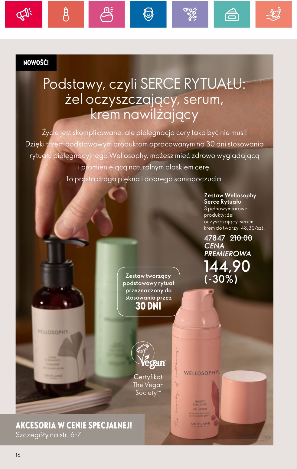 gazetka promocyjna ORIFLAME Piękno dobrego samopoczucia - Strona 16