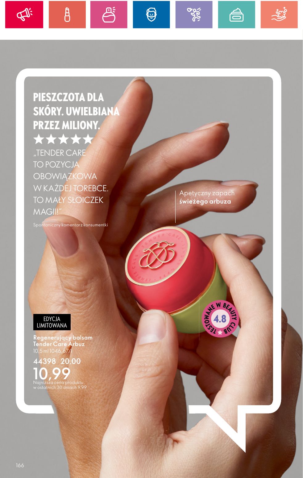 gazetka promocyjna ORIFLAME Piękno dobrego samopoczucia - Strona 166