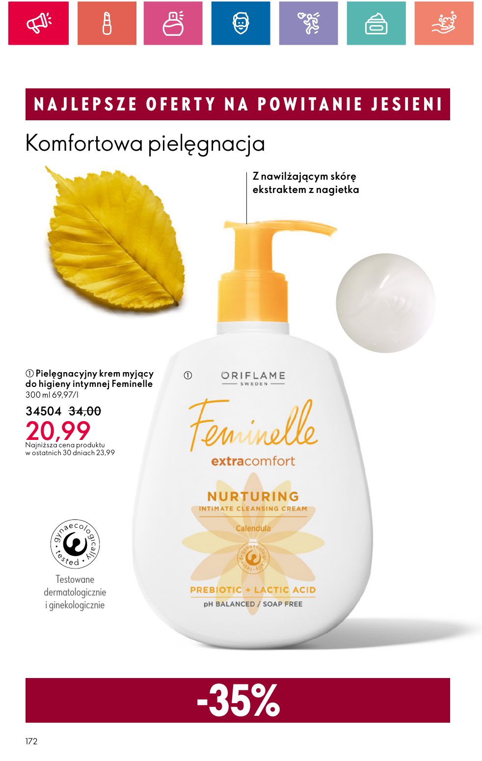 gazetka promocyjna ORIFLAME Piękno dobrego samopoczucia - Strona 172