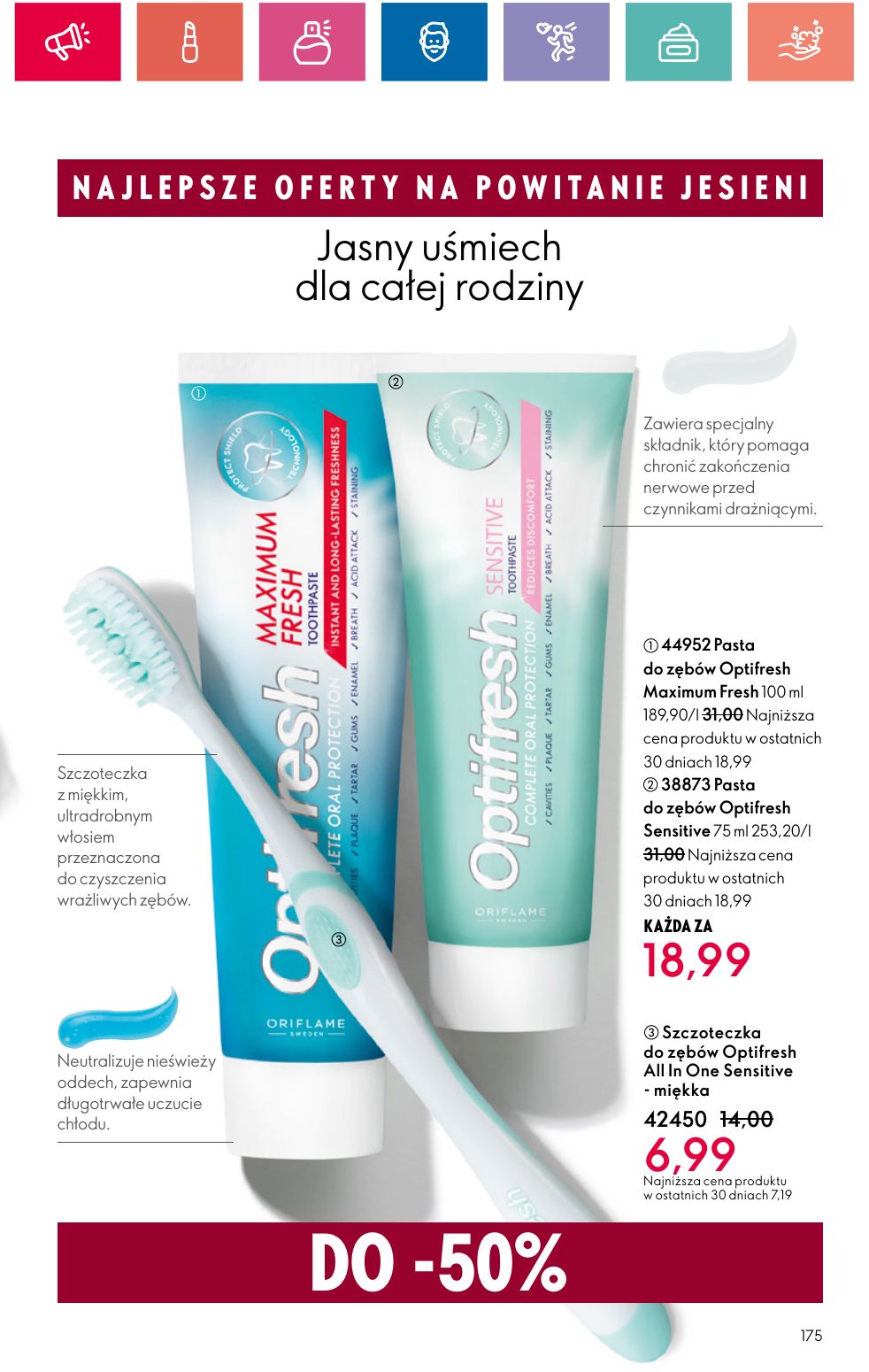 gazetka promocyjna ORIFLAME Piękno dobrego samopoczucia - Strona 175