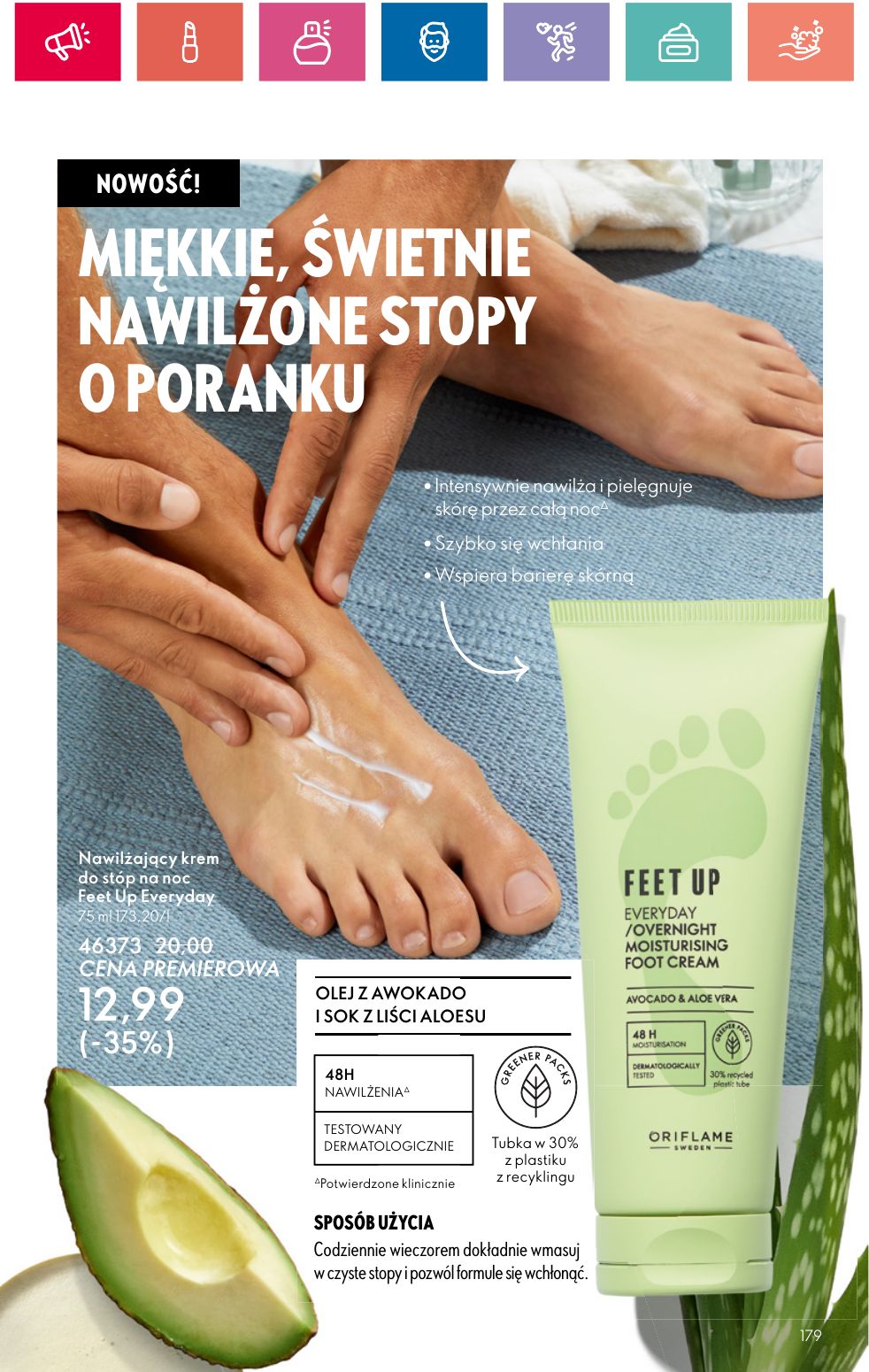 gazetka promocyjna ORIFLAME Piękno dobrego samopoczucia - Strona 179