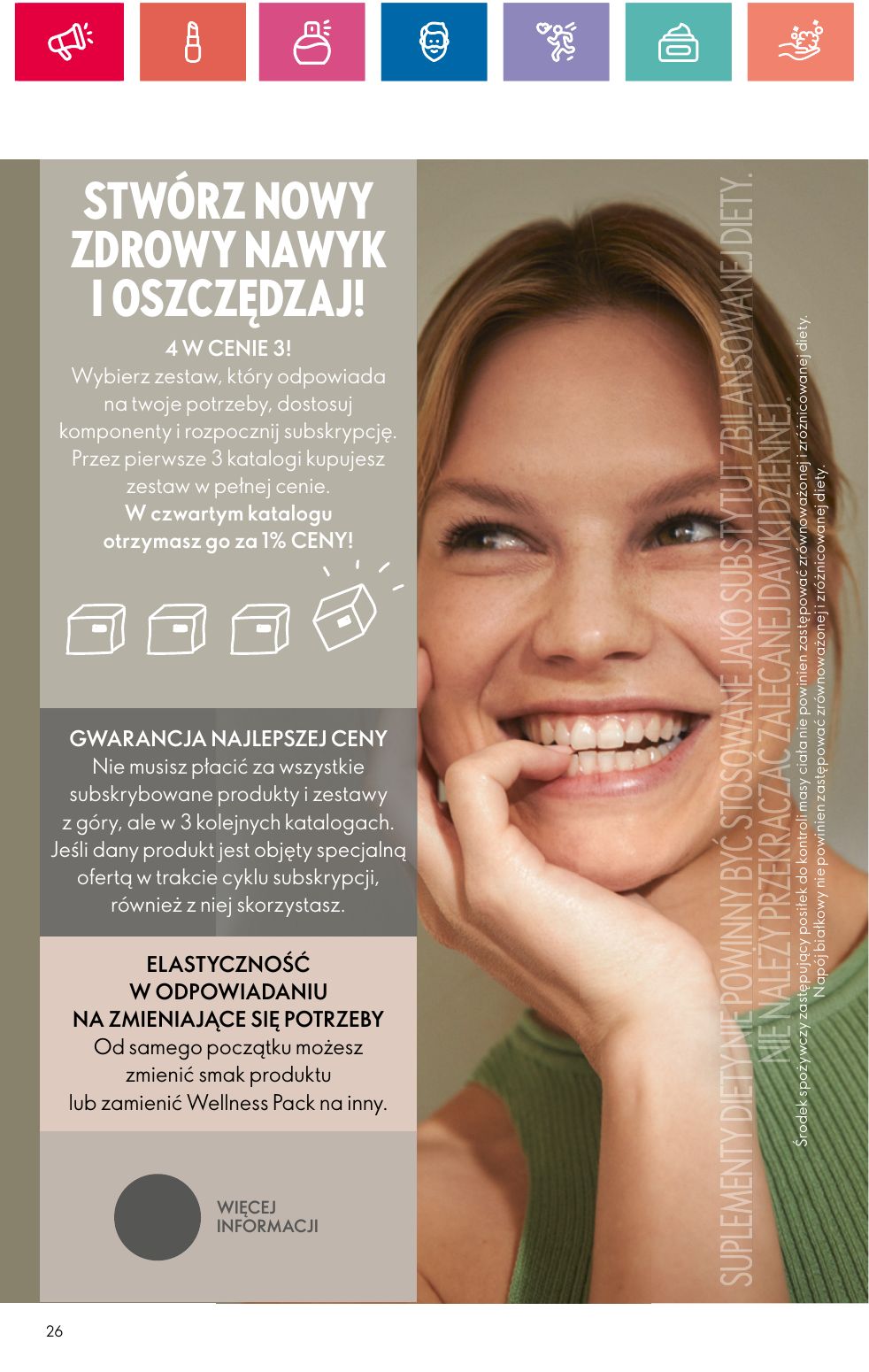 gazetka promocyjna ORIFLAME Piękno dobrego samopoczucia - Strona 26