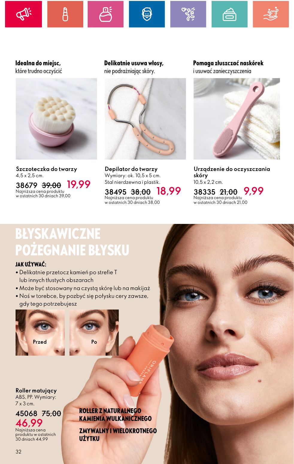 gazetka promocyjna ORIFLAME Piękno dobrego samopoczucia - Strona 32