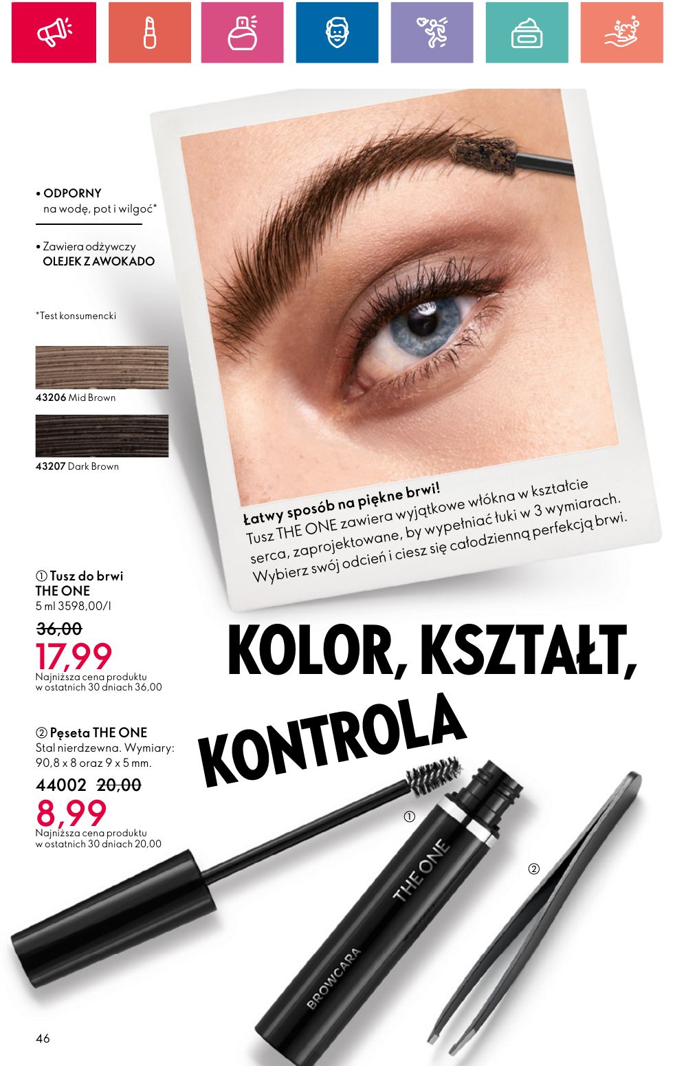 gazetka promocyjna ORIFLAME Piękno dobrego samopoczucia - Strona 46