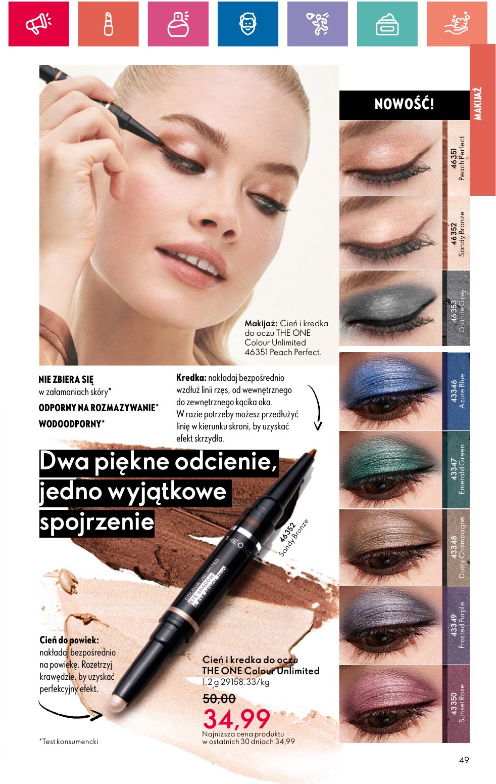 gazetka promocyjna ORIFLAME Piękno dobrego samopoczucia - Strona 49