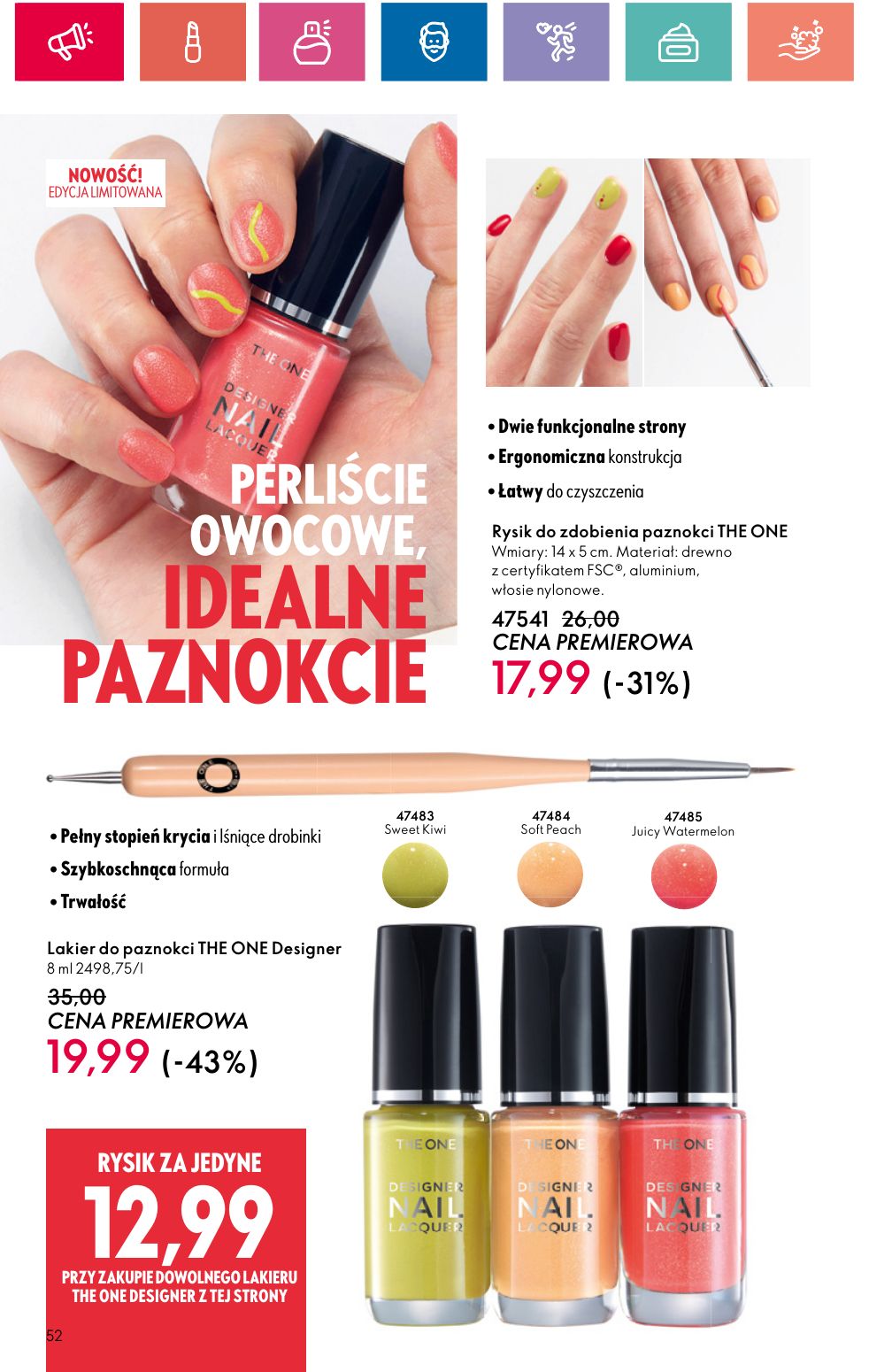 gazetka promocyjna ORIFLAME Piękno dobrego samopoczucia - Strona 52