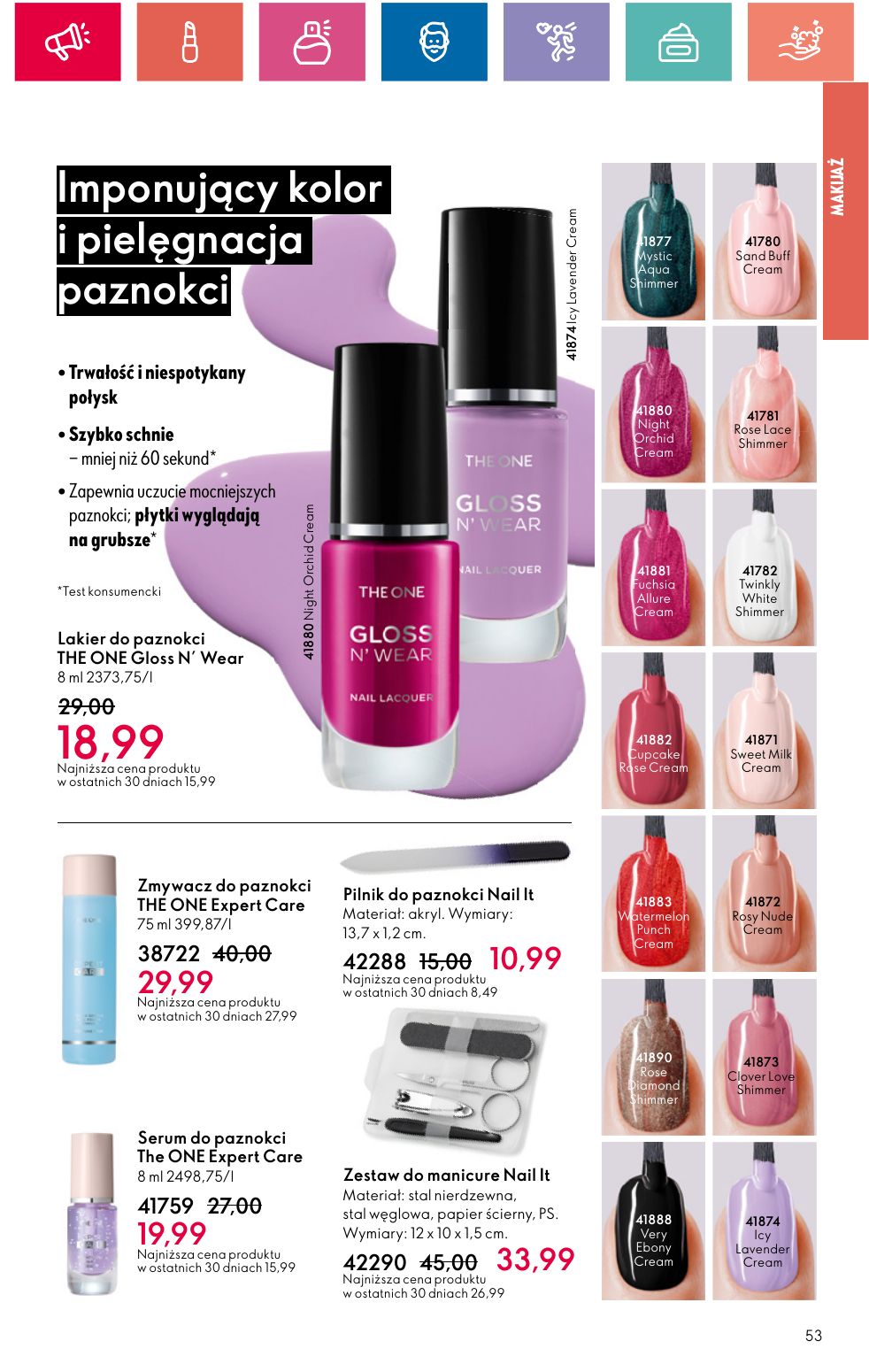 gazetka promocyjna ORIFLAME Piękno dobrego samopoczucia - Strona 53