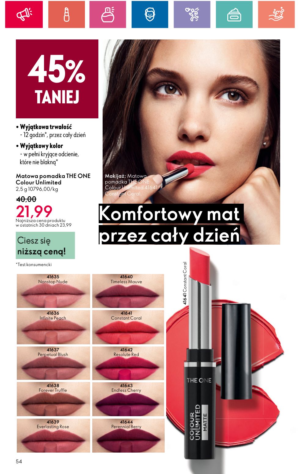 gazetka promocyjna ORIFLAME Piękno dobrego samopoczucia - Strona 54