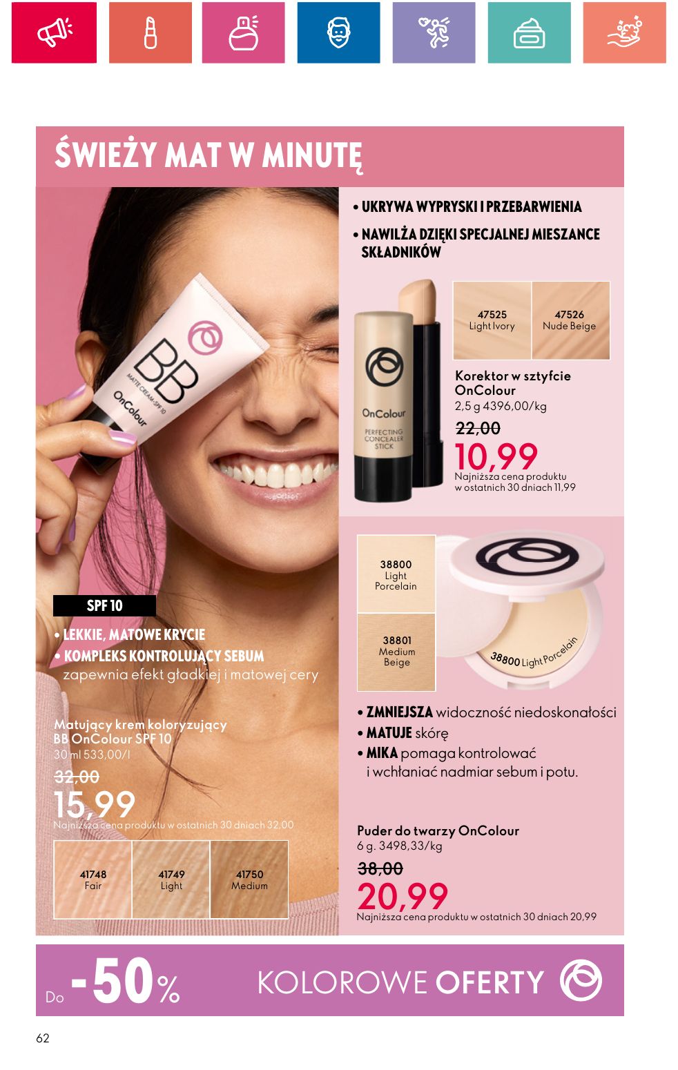 gazetka promocyjna ORIFLAME Piękno dobrego samopoczucia - Strona 62