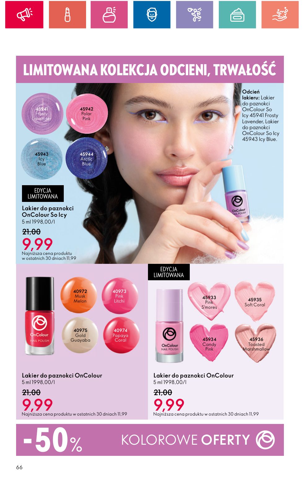 gazetka promocyjna ORIFLAME Piękno dobrego samopoczucia - Strona 66