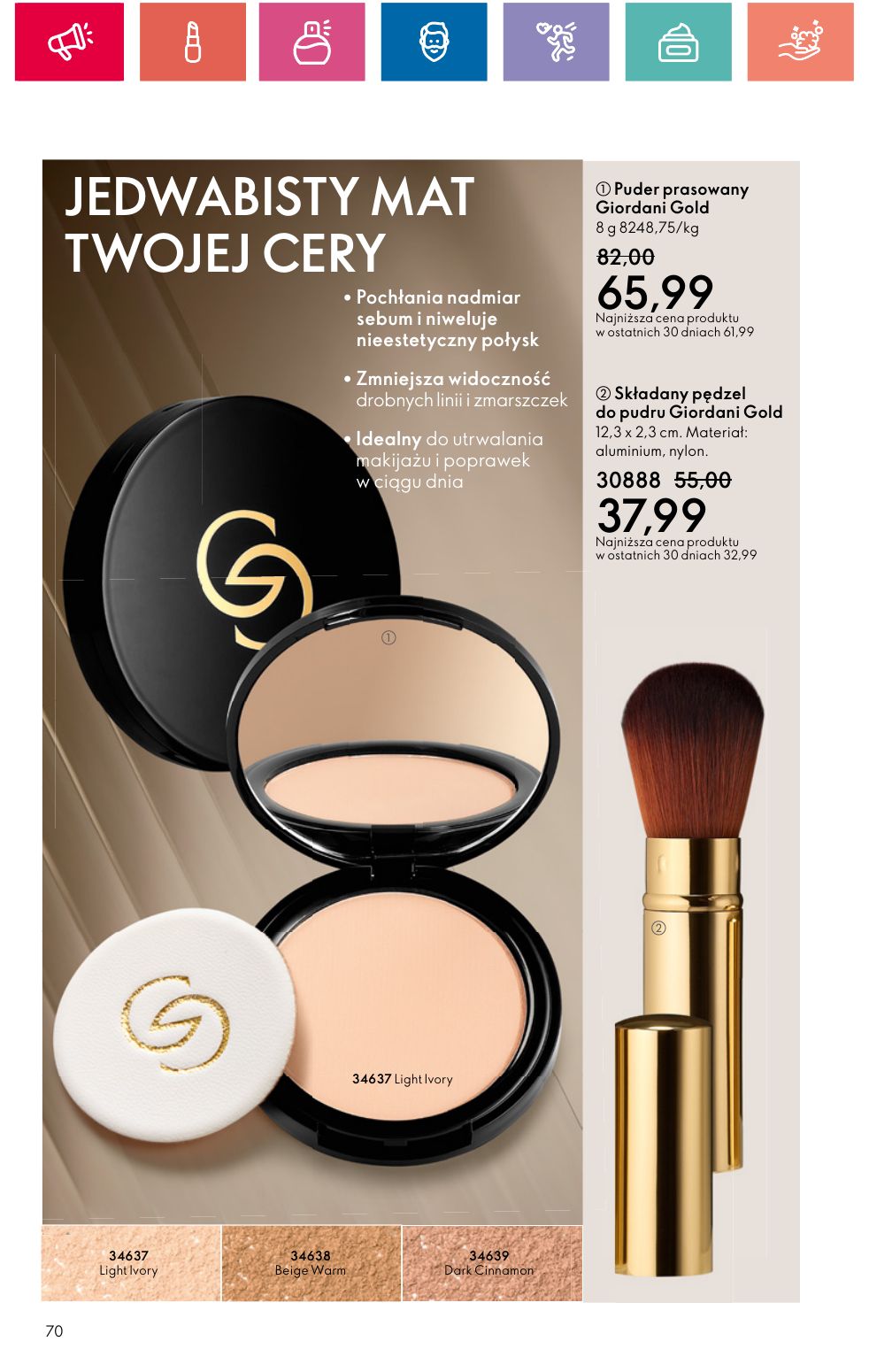 gazetka promocyjna ORIFLAME Piękno dobrego samopoczucia - Strona 70