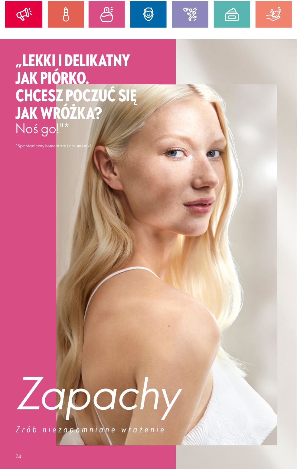 gazetka promocyjna ORIFLAME Piękno dobrego samopoczucia - Strona 74