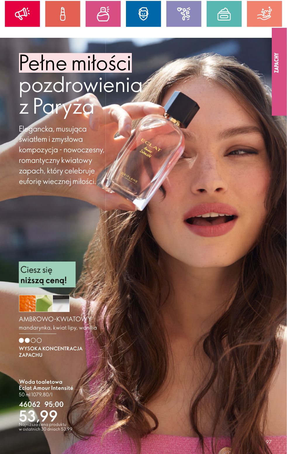 gazetka promocyjna ORIFLAME Piękno dobrego samopoczucia - Strona 97