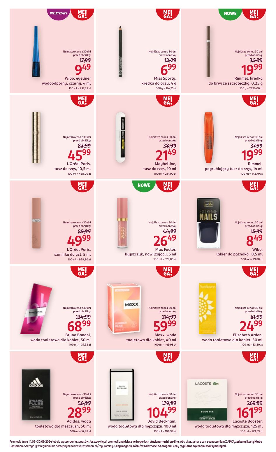 gazetka promocyjna ROSSMANN Mega! Ci się opłaca - Strona 13