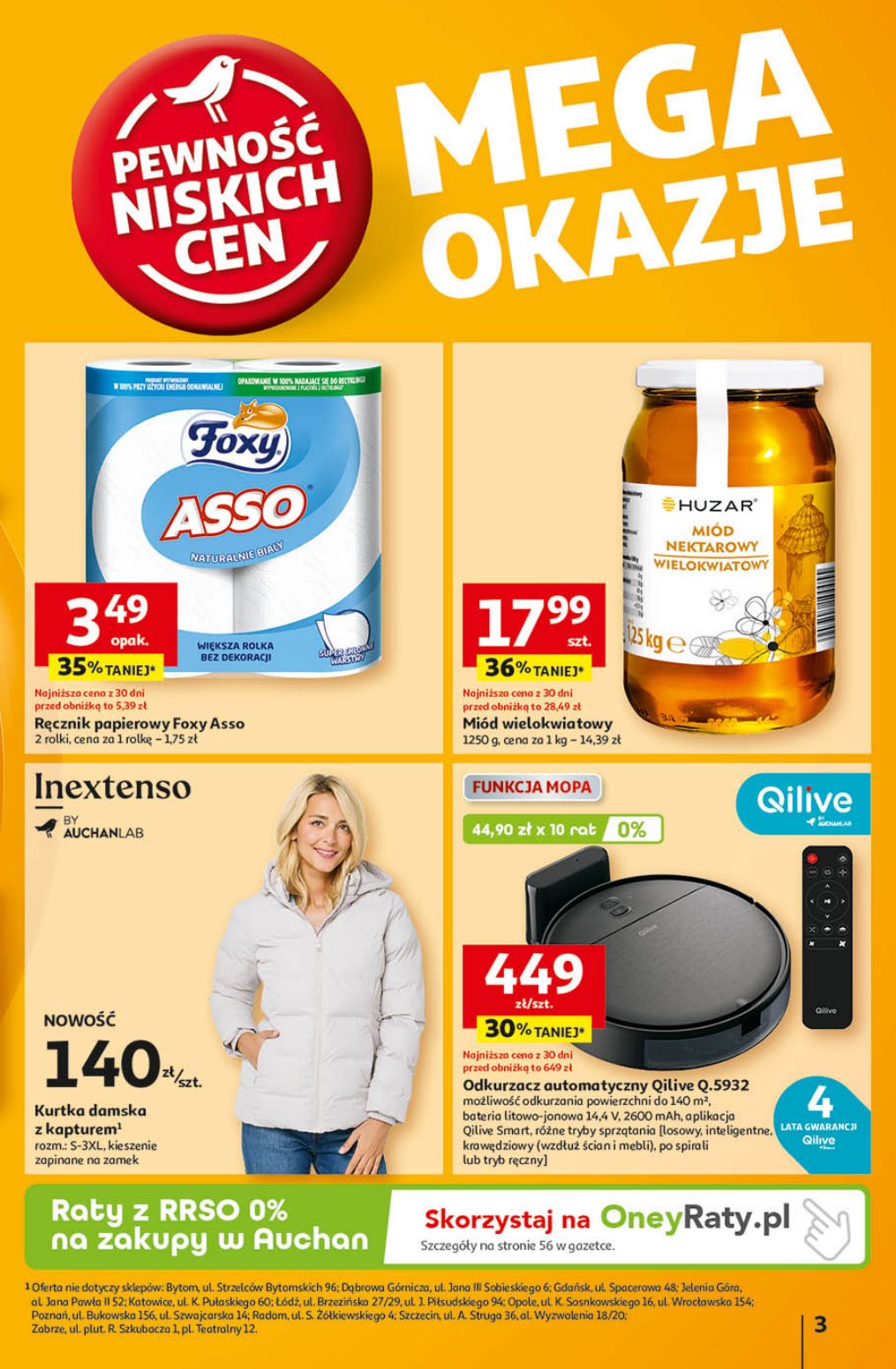 gazetka promocyjna Auchan Pewność niskich cen - Strona 3