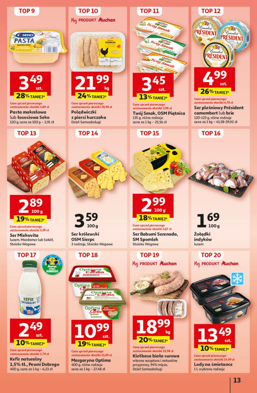 gazetka promocyjna Auchan Pewność niskich cen - Strona 15