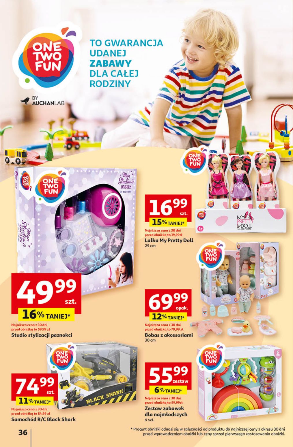 gazetka promocyjna Auchan Pewność niskich cen - Strona 44