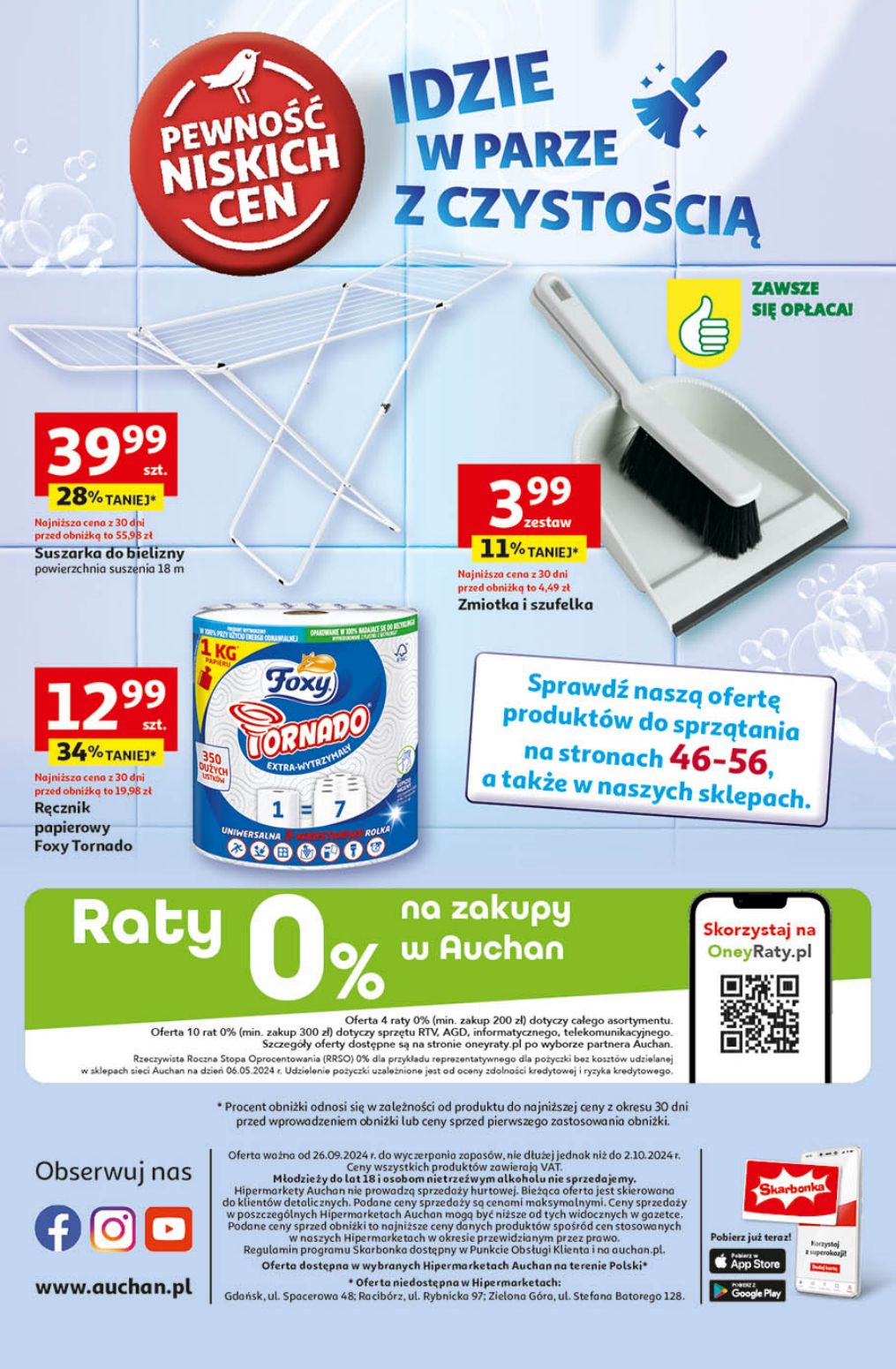 gazetka promocyjna Auchan Pewność niskich cen - Strona 64