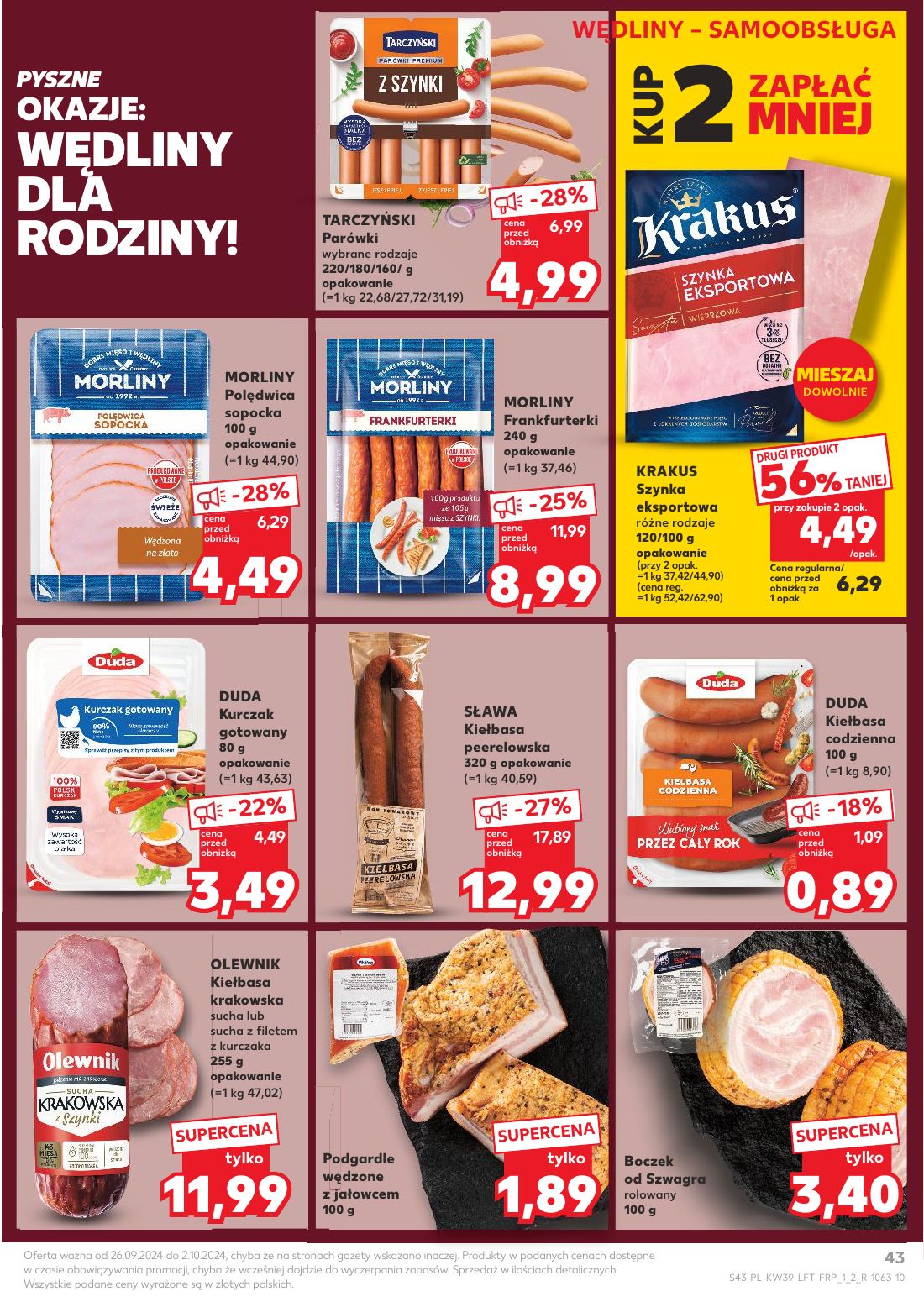 gazetka promocyjna Kaufland Światowy dzień zwierząt - Strona 43