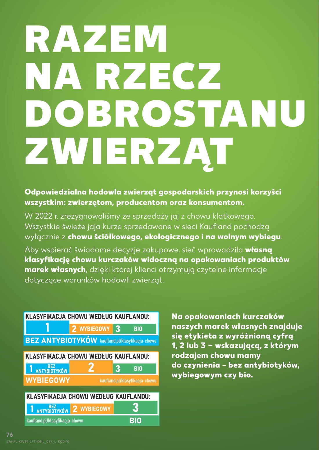 gazetka promocyjna Kaufland Światowy dzień zwierząt - Strona 76