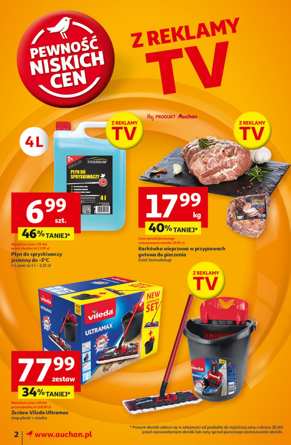 gazetka promocyjna Moje Auchan Pewność niskich cen - Strona 2