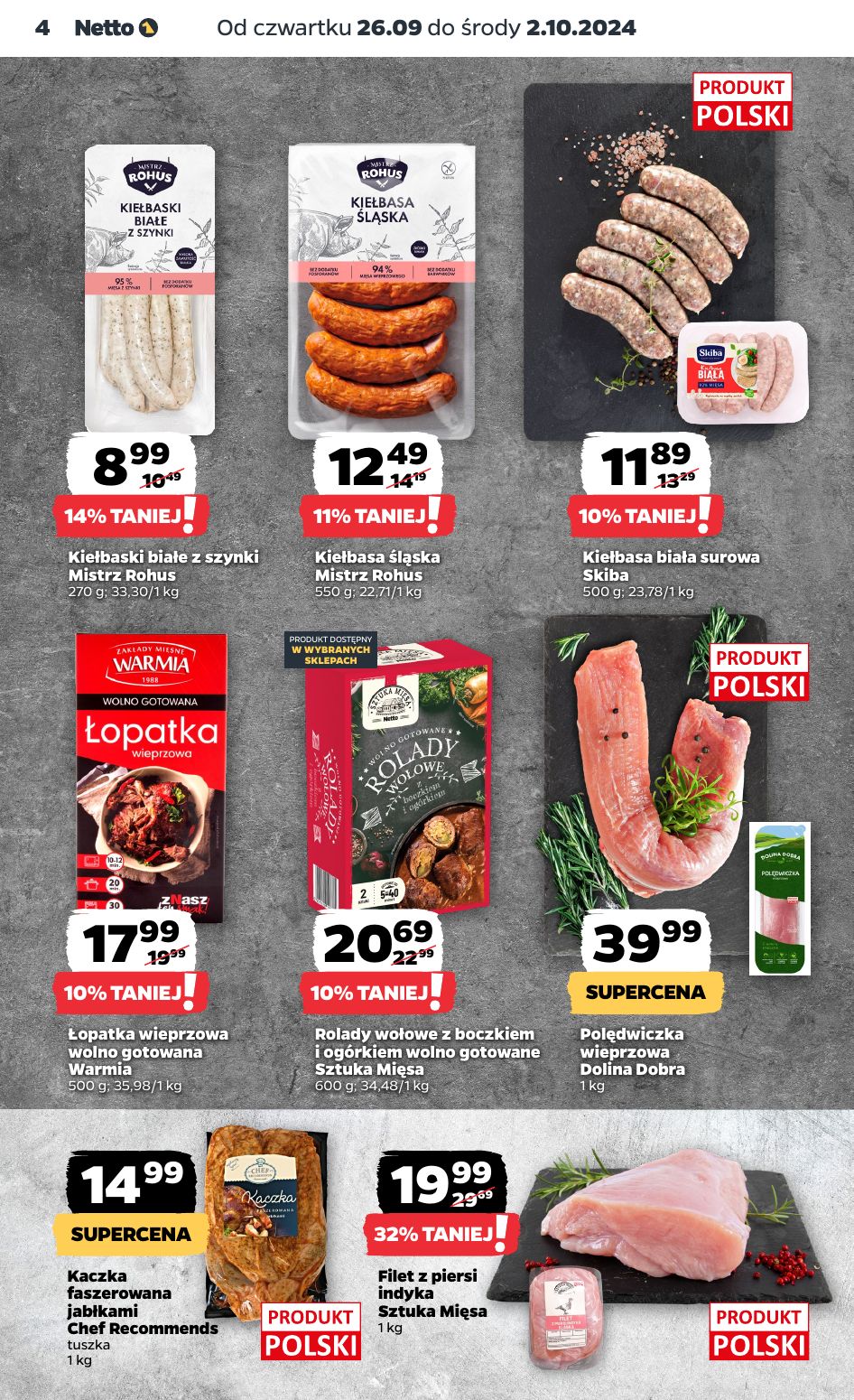 gazetka promocyjna NETTO Dyskontowe Asy - Strona 4